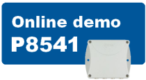 Vyzkoušejte online demo teploměru P8510